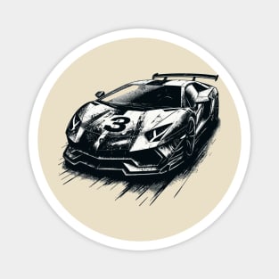 Lamborghini Aventador Magnet